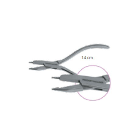 PINCE DE TWEED A COURBER LES ANSES -14 cm - ACTEON - ootopfti.com