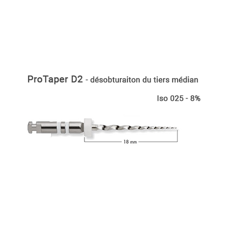 Pack de 6 limes ProTaper Universal Retraitement de Dentsply Sirona - ootopfti.com