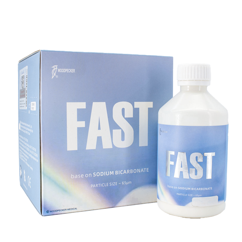 La Poudre de prophylaxie PT-S1 /SUP/ Fast est une solution de pointe pour l'élimination rapide et efficace des pigments tenaces, des impuretés légères et du biofilm sur la gencive adulte. Avec une dureté de 2,5 Mohs, cette poudre offre une performance optimale tout en préservant la délicatesse des tissus gingivaux.  Avantages :