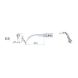 Insert G6 compatible EMS ultrarésistant UR - WOODPECKER - ootopfti.com