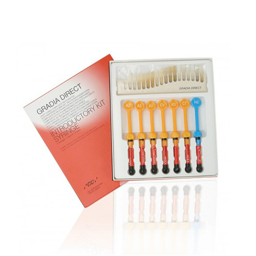 GRADIA DIRECT Composite hybride photopolymérisable antéro-postérieur (seringue) - GC - ootopfti.com