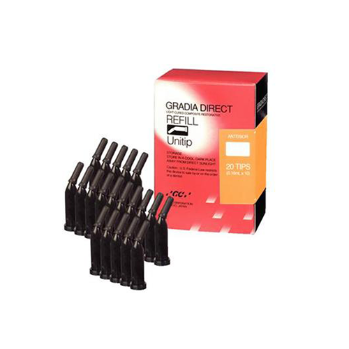 GRADIA DIRECT Composite hybride photopolymérisable antéro-postérieur (unitips) - GC - ootopfti.com