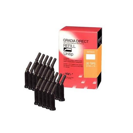 GRADIA DIRECT Composite hybride photopolymérisable antéro-postérieur (unitips) - GC - ootopfti.com