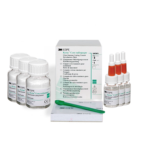 Ketac Cem radiopaque 3M Ciment verre ionomère poudre, liquide et ou kit - ootopfti.com