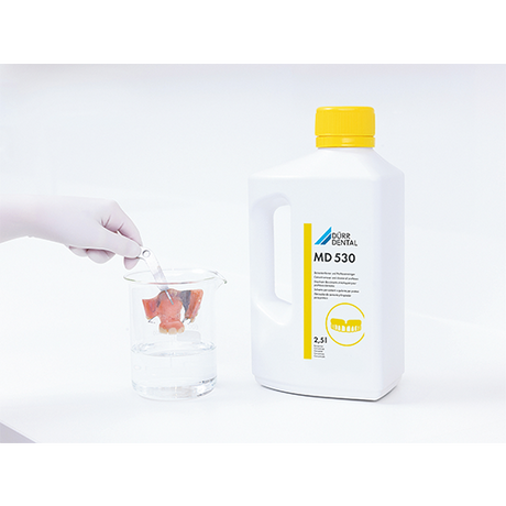 MD 530 Dürr Dental 2,5 L – Nettoyant prêt à l’emploi pour prothèses, bridges, couronnes. Élimine tartre, ciments et oxydes. Compatible ultrasons - ootopfti.com