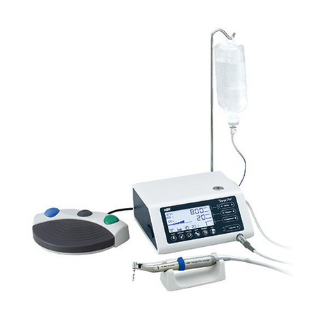 Moteur d'implantologie Surgic Pro + avec ou sans contre-angle X-SG20L - NSK - ootopfti.com