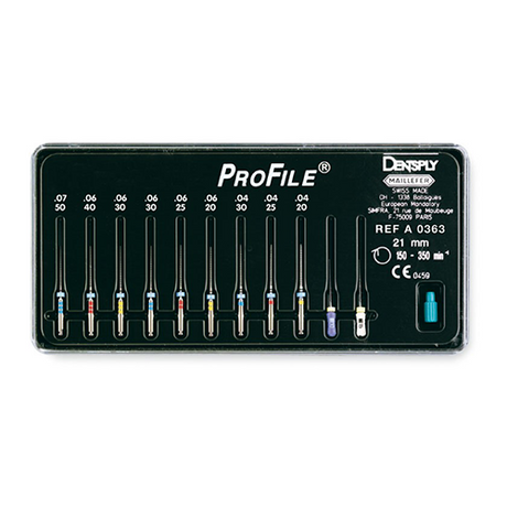 Assortiment de limes ProFile - Dentsply Sirona - ootopfti.com