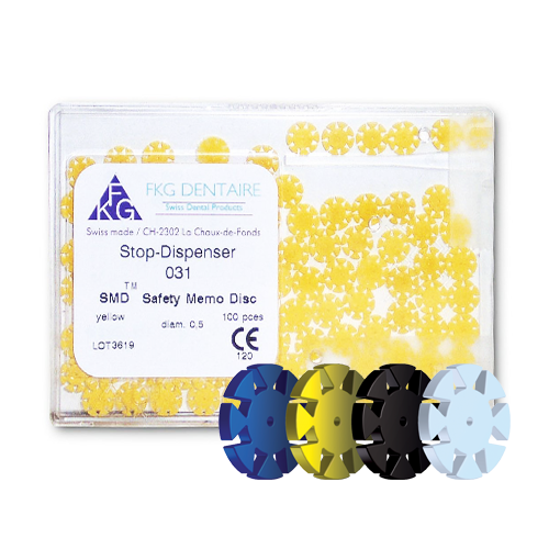 Distribuidor 100 discos SMD de FKG - ACTEON