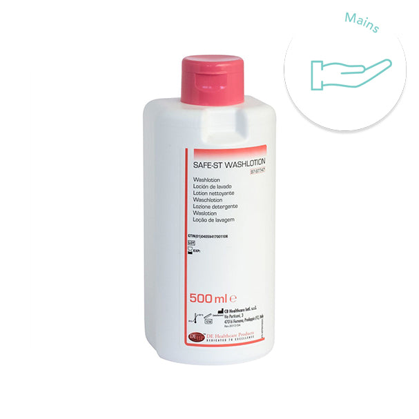 SAFE-ST WASHLOTION Lotion nettoyante au pH neutre - DEHP