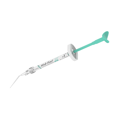 Well-Root-ST-VERICOM est un matériau de scellement du canal radiculaire, une pâte composée d'un mélange préalable d'un composé injectable de silicate d'alumine de calcium. Destiné à l'obturation permanente du canal radiculaire, ce produit offre une solution fiable et efficace pour les procédures endodontiques. ootopfti.com