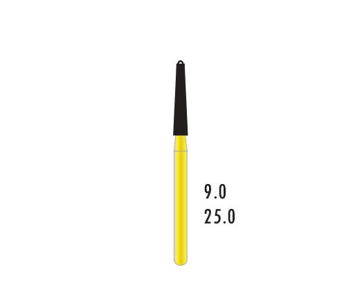 Fraise FG de type EndoZ / Zekrya pour un accès EAZY à la chambre pulpaire 25 mm - ootopfti.com