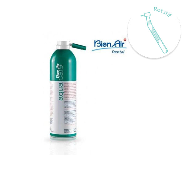 Spray Aquacare Bien Air 500 ml pour rinçage des instruments rotatifs dentaires - ootopfti.com