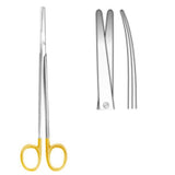 Ciseaux Metzenbaum courbes 16cm carbure de tungstène bout rond (mousse) - ootopfti.com