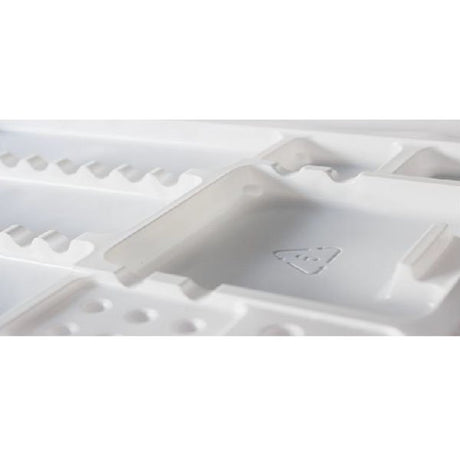 Lot de 400 plateaux jetables en plastique type 3  289x190x17mm - ootopfti.com