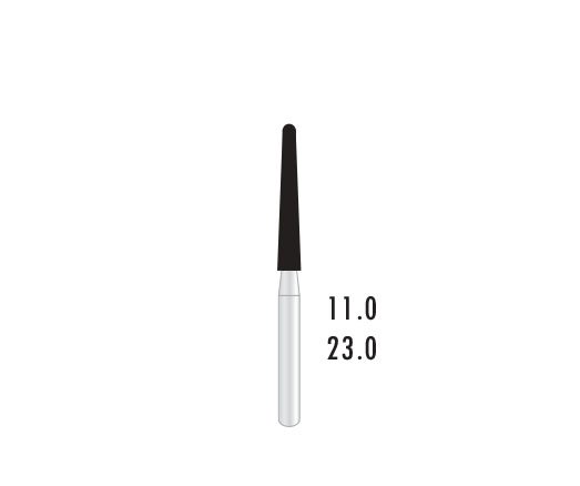 Fraise FG CHIR+ type zekrya pour découpe dentaire 23mm - ootopfti.com