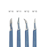 Bistouris jetables (boîte de 10) - Swann-Morton - Safe Implant