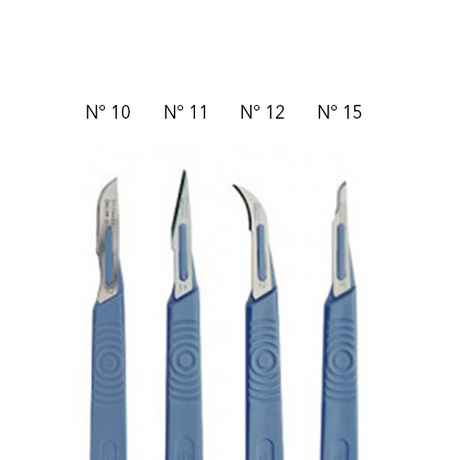 Bistouris jetables (boîte de 10) - Swann-Morton - Safe Implant