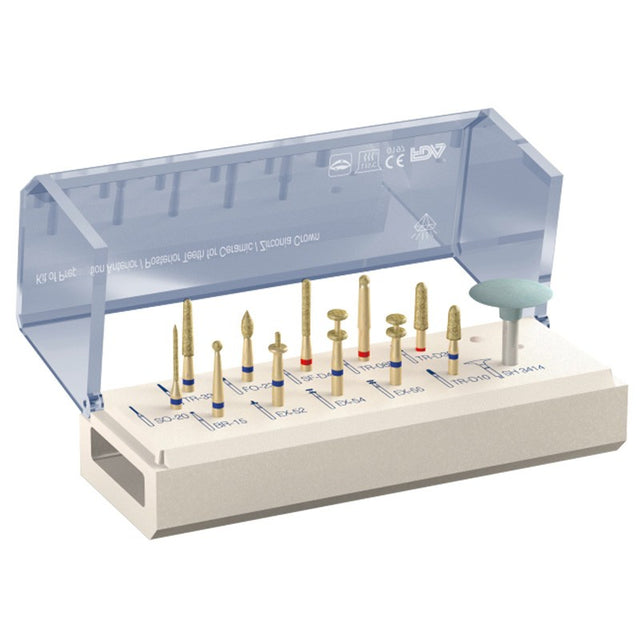 Kit de préparation de couronne céramique / zircone antérieur/postérieur - ootopfti.com