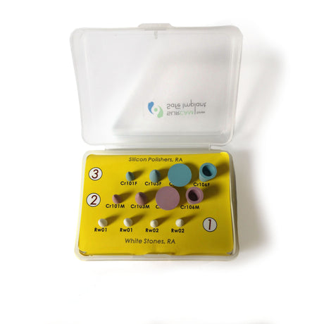Kit 12 fraises RA polissage et finitions composites - ootopfti.com