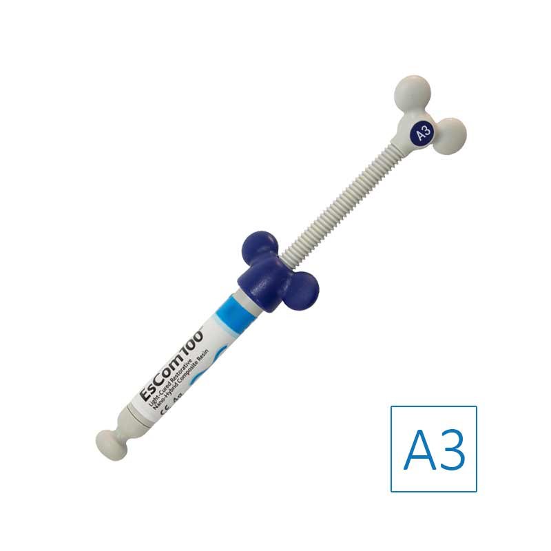 EsCom100 - A3 - 1x 4g Résine composite nano-hybride restauratrice photopolymérisable - ootopfti.com
