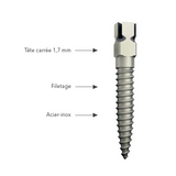 Europosts Pino de parafuso em inox - Anthogyr
