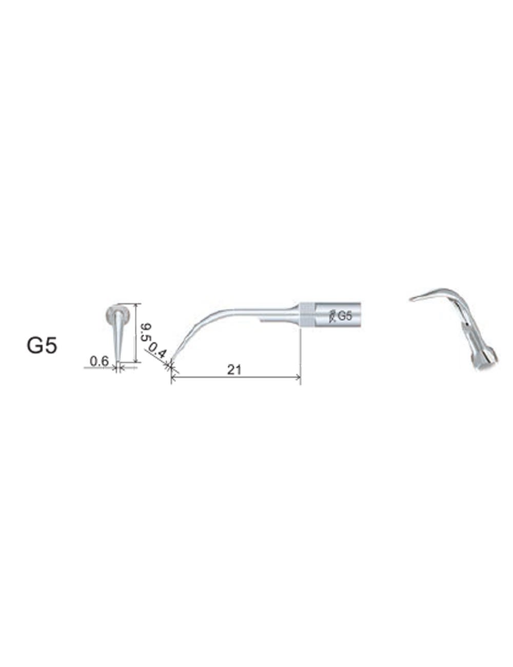 Insert G5 compatible EMS  ultrarésistant UR - WOODPECKER - ootopfti.com