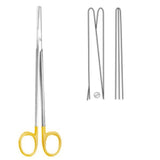 Ciseaux Metzenbaum droits 16cm carbure de tungstène bout rond (mousse) - ootopfti.com