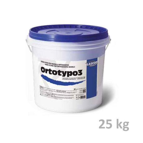 Plâtre blanc brillant type 3 Ortotypo3 25 kg - ootopfti.com