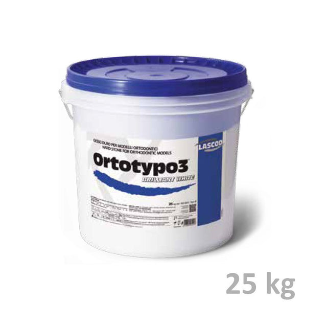 Plâtre blanc brillant type 3 Ortotypo3 25 kg - ootopfti.com
