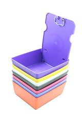 Lot de 50 boites de rangement pour la prothèse dentaire avec ressort de rétention pour la fiche labo - ootopfti.com