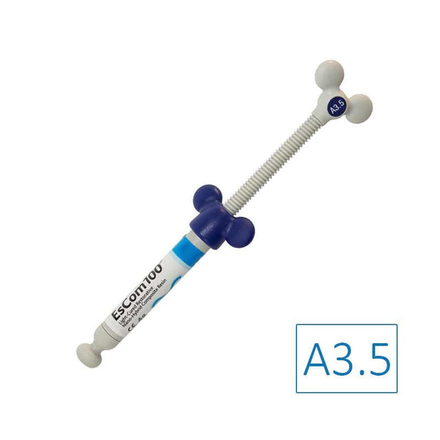 EsCom100 - A3.5 - 1x 4g Résine composite nano-hybride restauratrice photopolymérisable - ootopfti.com