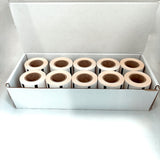 Rouleaux d'étiquettes compatible autoclave Euronda™  Boite de 10 rouleaux    Pour E9 recorder  TOUTES LES MARQUES CITÉES SUR CE SITE INTERNET APPARTIENNENT À LEURS PROPRIÉTAIRES EXCLUSIFS.