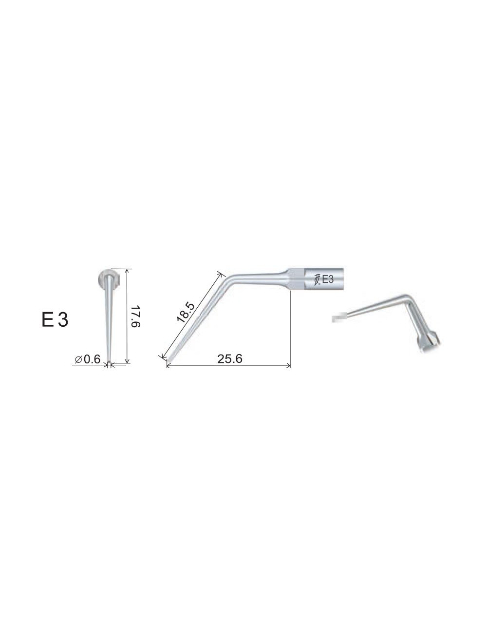 Insert E3 compatible EMS  ultrarésistant UR - WOODPECKER - ootopfti.com