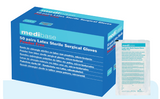 Steriele latex handschoenen - MEDIBASE