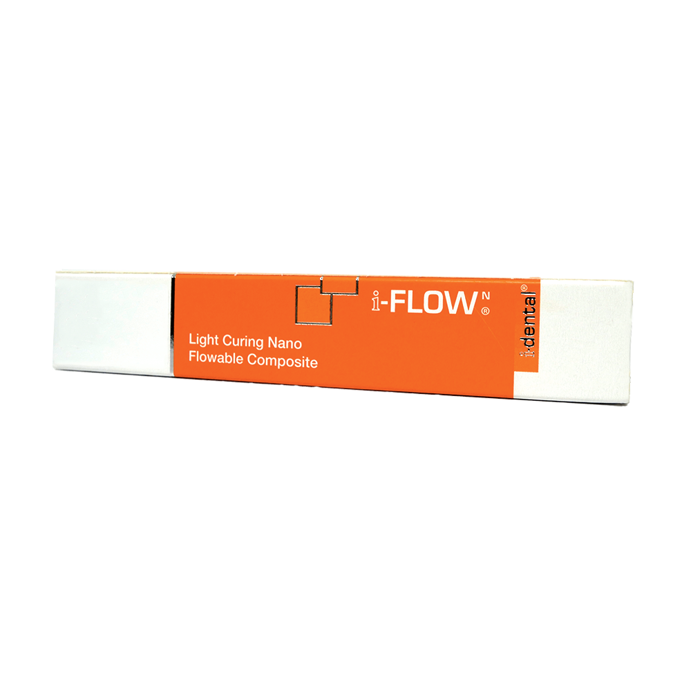 i-FLOW est un composite fluide nanohybride photopolymérisable spécialement conçu pour diverses applications dentaires.   i-FLOW assure des résultats exceptionnels grâce à sa consistance de viscosité équilibrée, offrant une fluidité optimale pour une surface autonivelante. Sa texture, ni trop liquide, ni trop dense, garantit une application précise tout en maintenant sa position, assurant ainsi une expérience clinique optimale et des résultats esthétiques de qualité supérieure.