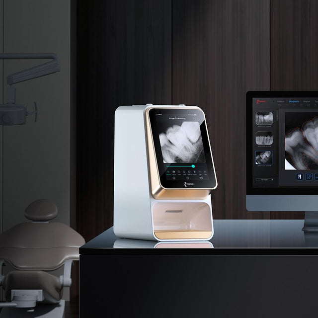 Scanner iScan de plaques d'imagerie avec écran tactile - ootopfti.com