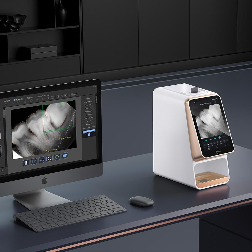 Scanner iScan de plaques d'imagerie avec écran tactile - ootopfti.com