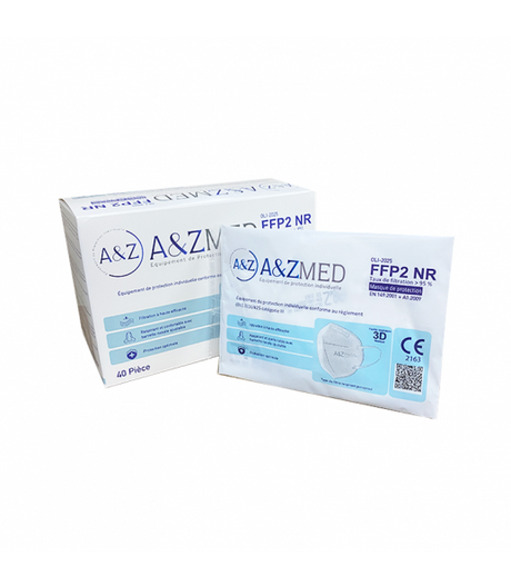 Masques FFP2 - Boîte de 40 sachets individuels | A&Z - ootopfti.com
