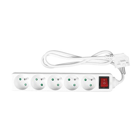 Bloc multiprise 5 prises avec interrupteur - ootopfti.com