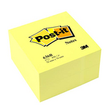 Post-it Würfel 76 x 76 mm pastellgelb