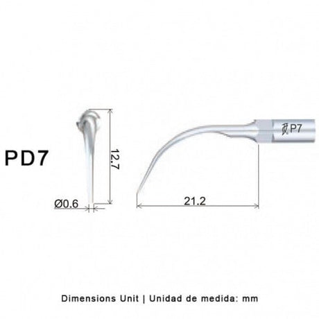 Insert PD7 compatible Satelec - WOODPECKER - ootopfti.com