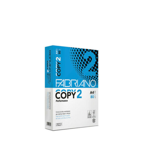 Papel A4 blanco 80g Fabriano COPY 2 Performance 1 Resma de 500 hojas