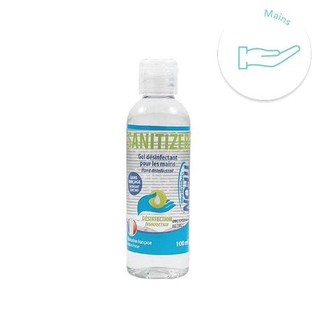 Solution hydroalcoolique Tifon 100 ml – Élimine 99,9 % des virus & bactéries. Normes EN. Sans rinçage. Format compact idéal en déplacement - ootopfti.com